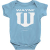 wayne enterprises batman caped crusader Baby Onesie