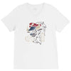 master bison V-Neck Tee