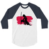 Wolf And Lady 3/4 Sleeve Shirt