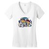stoned in wonderland Women's V-Neck T-Shirt