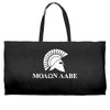 molon labe spartan rifle Weekender Totes