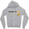 Mommy to Bee Baby Girl Zipper Hoodie
