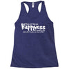 money can't buy you happyness, but hookers and coke don't make me sad Racerback Tank