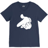 mouse hands ym V-Neck Tee