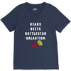 bears beets battlestar galactica V-Neck Tee