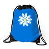 he loves me he loves me not Drawstring Bags