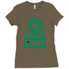 i shoot raw photography camera photograph Ladies Fitted T-Shirt