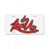 lace up License Plate