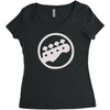 scott pilgrim vs the world bass guitar rockband vintage show movie tee Women's Triblend Scoop T-shirt