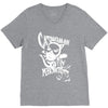 catwoman meow comic funny V-Neck Tee
