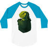 pocket raptor 3/4 Sleeve Shirt