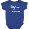 cricket it's an aussie thing Baby Bodysuit