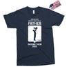 Having Kids Doesn't Make You a Father Raising Them Does Exclusive T-shirt
