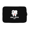 First Tooth Date Laptop sleeve