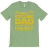 best cycling dad galaxy cycling T-Shirt