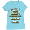 wenn papa wer dann Ladies Fitted T-Shirt