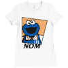 nom Ladies Fitted T-Shirt