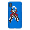 carcinoid cancer ribbon and rose iPhoneX Case