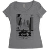 akira motorcycle Women's Triblend Scoop T-shirt