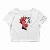 punk's not dead Crop Top