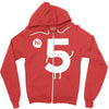 Hi 5 Zipper Hoodie