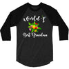 world's best grandma 3/4 Sleeve Shirt