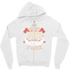 chop your own wood it will warm you twice Zipper Hoodie