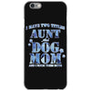 i have two tıtles aunt and dogmom an i rock them both flowers iPhone 6/6s Case