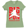 big pun yeeeh baby graphic Ladies Fitted T-Shirt