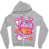 donut ghost baking Zipper Hoodie