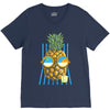 pineapple sunbathe V-Neck Tee