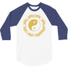 yin yang jingjang shirt china chinesisches denken 3/4 Sleeve Shirt