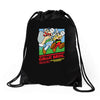 super gallic bros Drawstring Bags