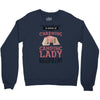 camping lady Crewneck Sweatshirt