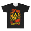 crazy halloween pit lady All Over Men's T-shirt