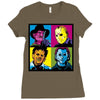 horror Ladies Fitted T-Shirt