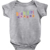 geek girl daisies Baby Onesie