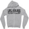 opinions Zipper Hoodie