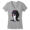 Bob Dylan Women's V-Neck T-Shirt