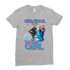 grandma of the birthday girl Ladies Fitted T-Shirt