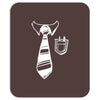 geek pocket protector tie Mousepad