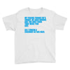 my friend thinks he's smart Youth Tee
