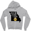 missouri eclipse   show me totality Zipper Hoodie