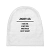 January Girl Baby Beanies