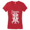 gemini Women's V-Neck T-Shirt
