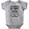 Dear Poppy, Love, Your Favorite Baby Onesie