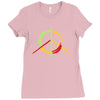peace simbol Ladies Fitted T-Shirt