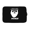 people without beard Laptop sleeve