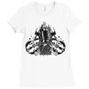 old schol Ladies Fitted T-Shirt