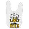 my other coffee is craft beer Baby Bibs